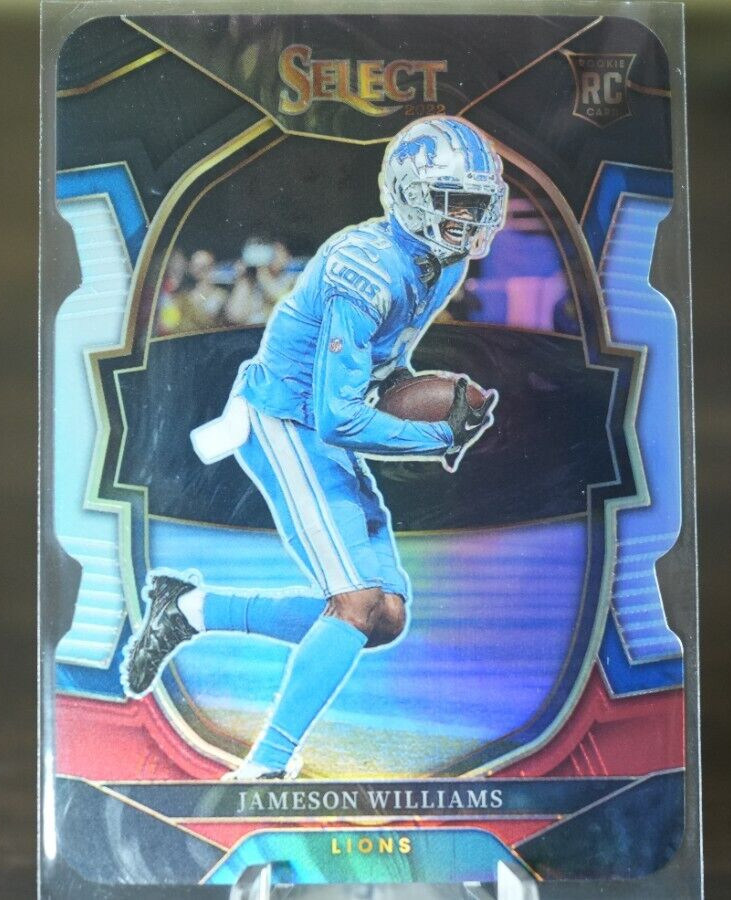 2022 SELECT CONCOURSE ROOKIE RED BLACK DIE CUT JAMESON WILLIAMS RC Q1569