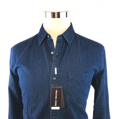 michael kors chambray shirt