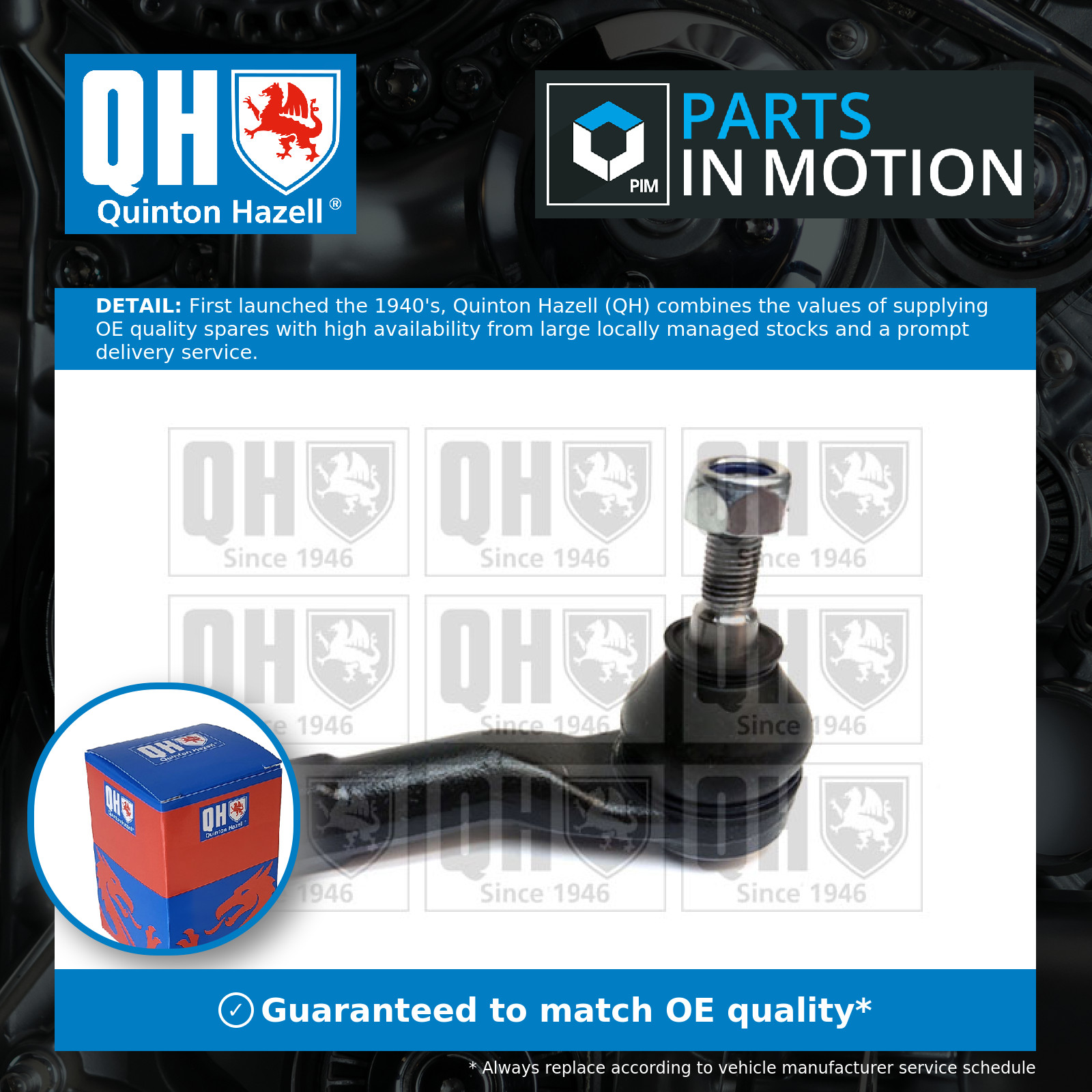 Tie / Track Rod End fits RENAULT TWINGO Mk3 1.0 Right 2014 on H4D400 Joint QH