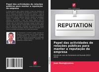 Jean Nsengiyumva | Papel Das Actividades De RelaçõEs PúBlicas Para Manter A...
