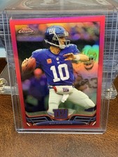 2013 Topps Chrome Eli Manning 105 Pink Refractor 28/399 RARE SP OFFERS WELCOME