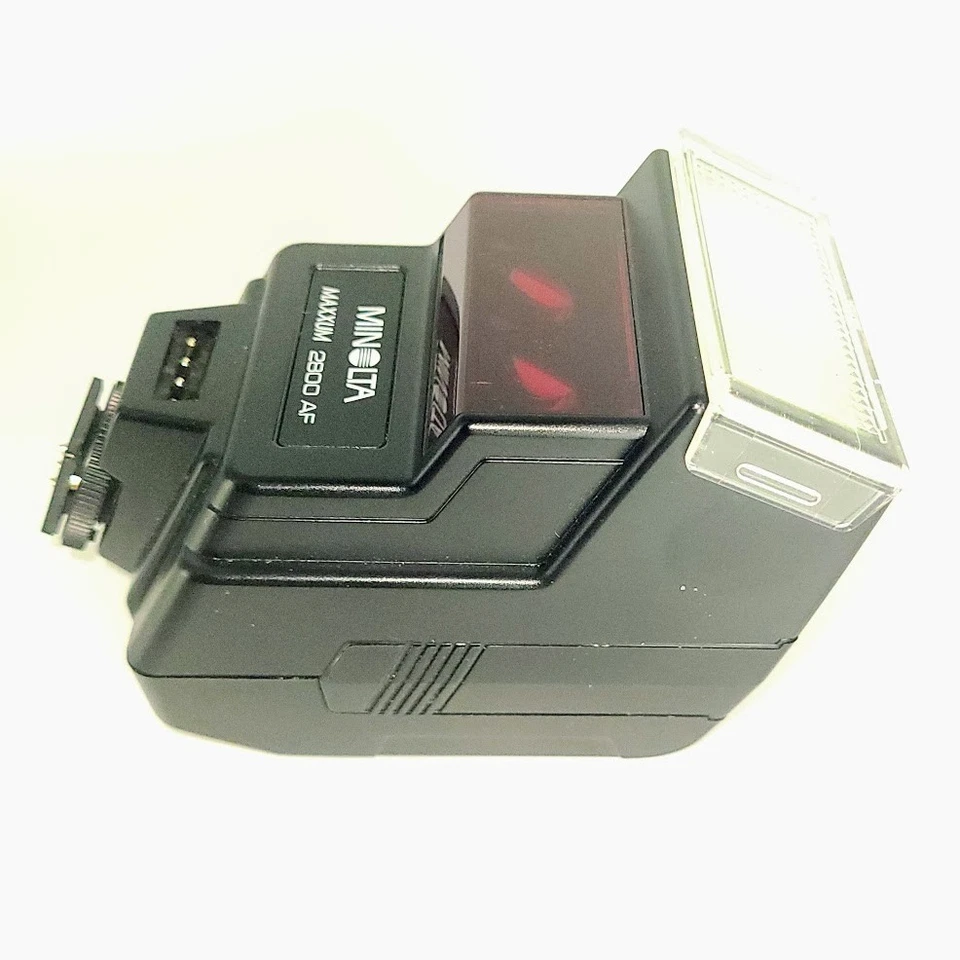 Minolta Camera Maxxum 2800 AF Flash With Case - Image 2 of 4