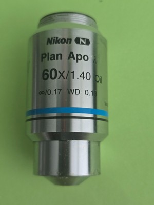 Nikon Plan Apo Lambda MRD01605 60X / 1.40 Oil Objective   / 0.17 WD 0.13