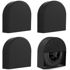 RV Tire Covers Set of 4 with Waterproof Coating and Heavy Duty 600D Oxford,