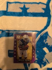 2013 Panini Elite Reggie Wayne #44 Status Purple Die-Cut /87