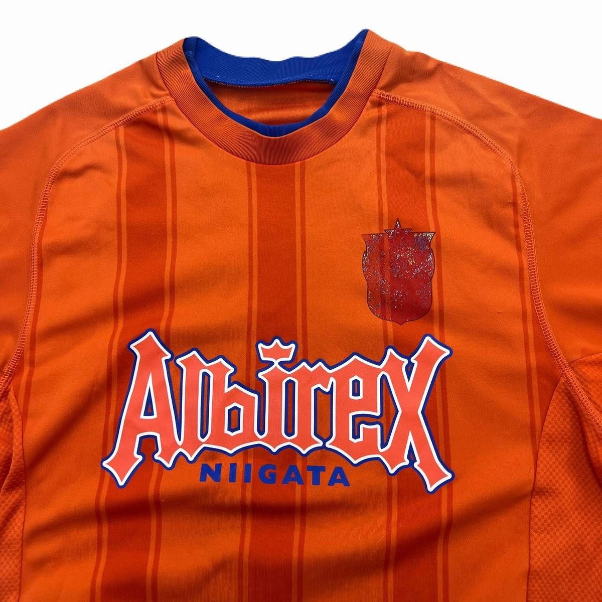Albirex Niigata Soccer Jersey Men's M Size No 11 Takaaki Orange