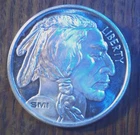 1 oz .999 silver Sunshine Mint buffalo Indian round free insured ship