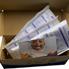 Lansinoh 150 Count Box Pre-Sterilized Breastmilk Storage Bags, 3 packs of 50