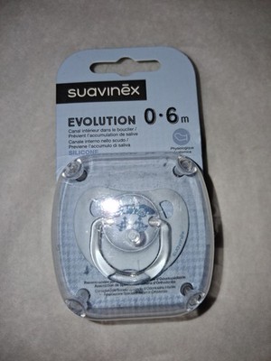 Suavinex Evolution Schnuller 0-6 Monate physiologisches Silikon - neu im Blister