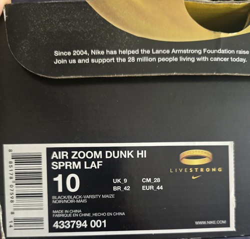 Nike Air Zoom Dunk SPRM LAF High Black
