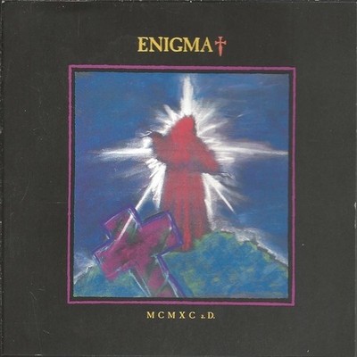 ENIGMA : MCMXC A.D. (CD) DISC + FRONT & BACK CVR ART - NO CASE - VG