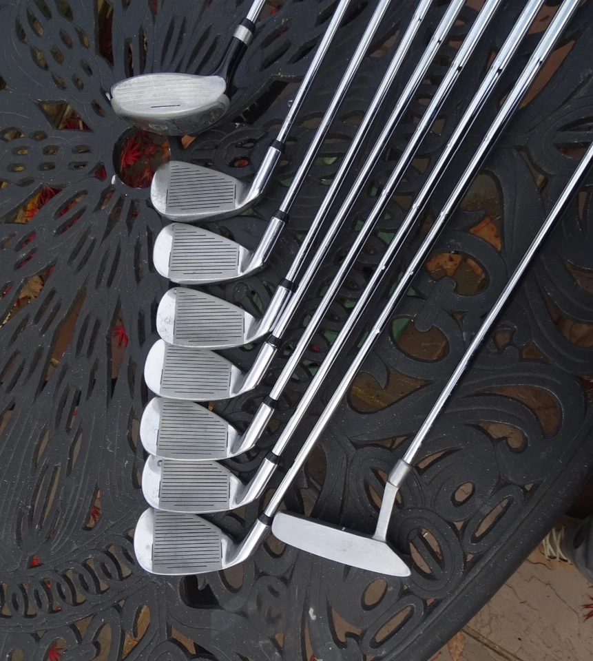 JOHN DALY COMBO SET ,4 HYBRID , 5-SW + PUTTER ALL STEEL REG FLEX - Image 4 of 4