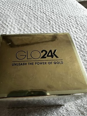 GLO24K 24K AM Day Cream Moisturizer 24k Gold Hyaluronic Collagen 50ml. SEALED
