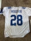 Autographed/Signed Darren Woodson Dallas White #28 Football Jersey Tristar COA