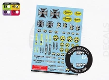 Mr. Model MM01561 - Mooneyes Logos Decals #2 - 1:24/1:25