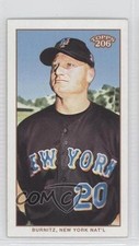 2002 Topps 206 Mini Black Piedmont Back Jeromy Burnitz (Portrait) #260 7k0