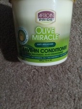 African Pride Olive Miracle Anti-Breakage Leave-in Conditioner, 15 oz