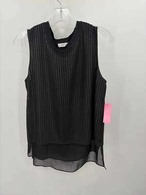 #ad Pre Owned Vince Black Size Small Tank Top $26.99