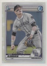 2020 Bowman Draft Chrome Refractor Jack Blomgren #BD-162 6u5