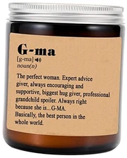 G-Ma Noun Candle - Gift for G-Ma - Mother's Day Candle - G-Ma Gifts - G-Ma 