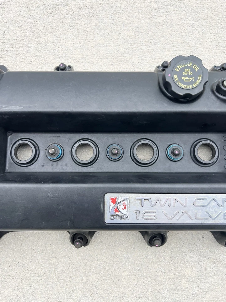 96-98 Saturn s Series Sl2 SC2 SW2 1.9 DOHC tampa de válvula plástico composto fabricante de equipamento original - Imagem 3 de 4