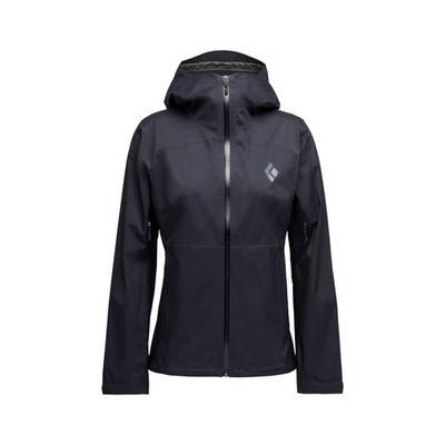 Black Diamond - Women's Fineline Stretch Rain Shell black L Regenjacke Hardshell