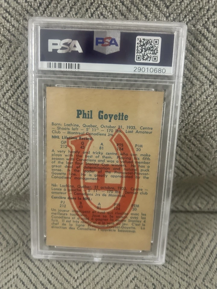 1960-61 Parkhurst Phil Goyette #50 NM-MT 8 - Image 2 of 2