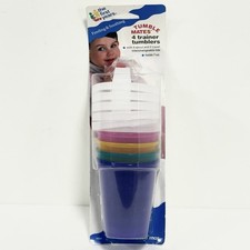 The First Years 1992 Tumble Mates Toddler Training Cups Interchangeable Lids NEW