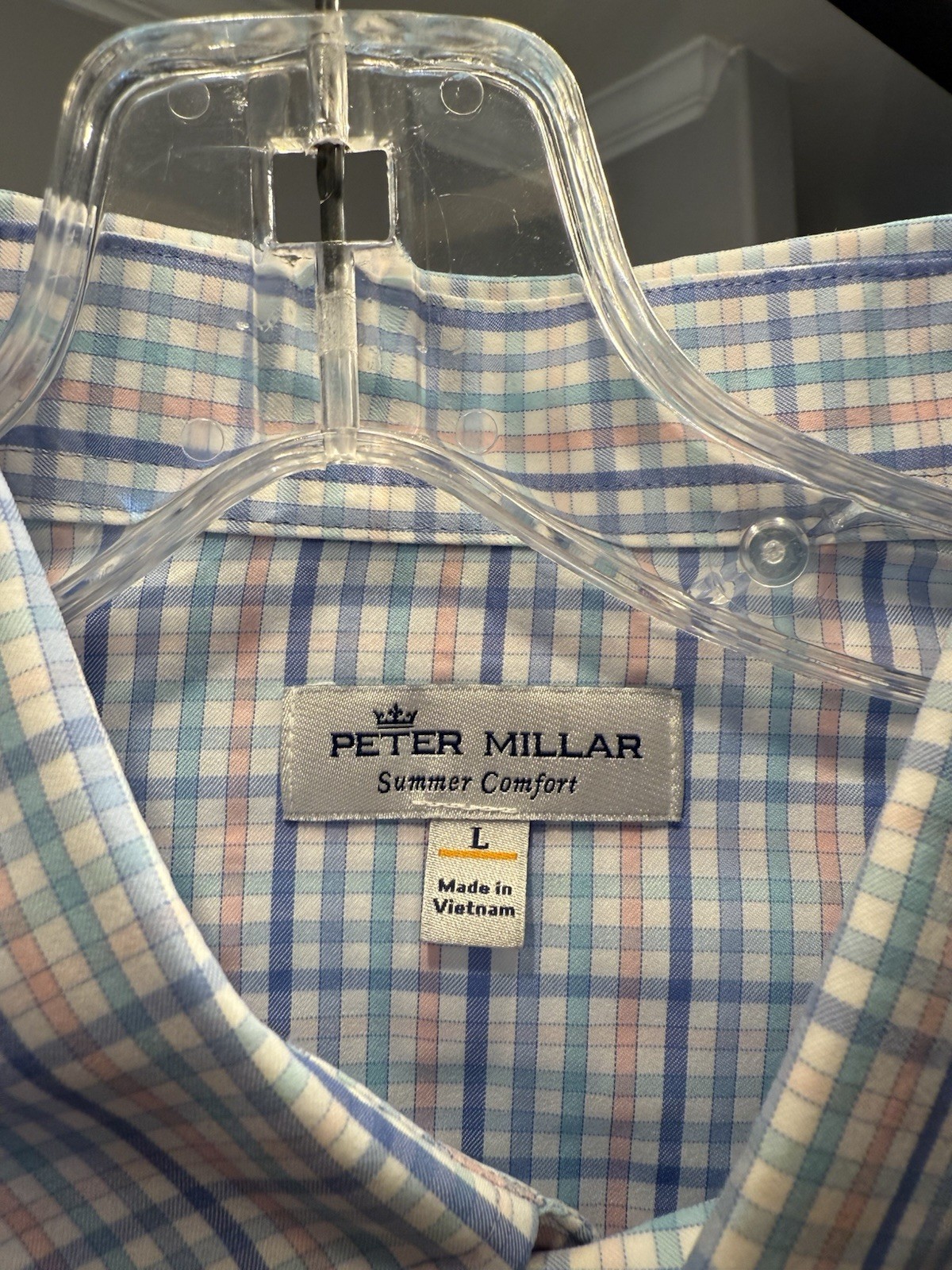 Peter Millar Large Button Down Shirt - image 2