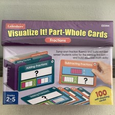Lakeshore Visualize It Fractions 100 Activity...
