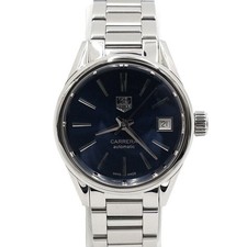 Tag Heuer CARRERA calibre de fecha 9 esfera azul 28 mm acero automático 159753382 [U]