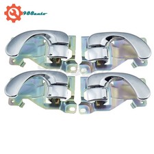 Left Right Chrome Inside Door Handle For 99-03 Mitsubishi Galant 97-02 Mirage Left Right Chrome Inside Door Handle For 99-03 Mitsubishi Galant 97-02 Mirage