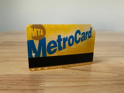 NYC MetroCard 2018 Retired   Iconic New York Subway Collectible (Well-Used)