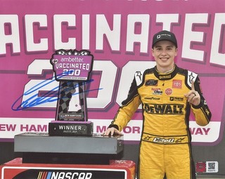 Christopher Bell Autographed 8x10...PA (Pristine Authentic) Authenticated!!