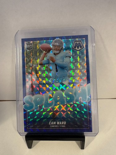 Cam Ward [Mosaic Blue] #13 2025 Panini Mosaic Splash card