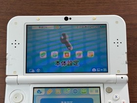 Nintendo New 3DS LL XL Pearl White Console Tested Japan ver R6095