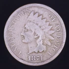1874 Indian Head Cent Semi-Key G Philadelphia