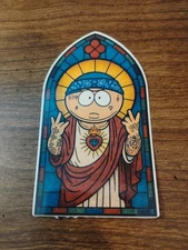 Gangsta Cartman Southpark Church Window Funny Humor Vinyl Decal Sticker