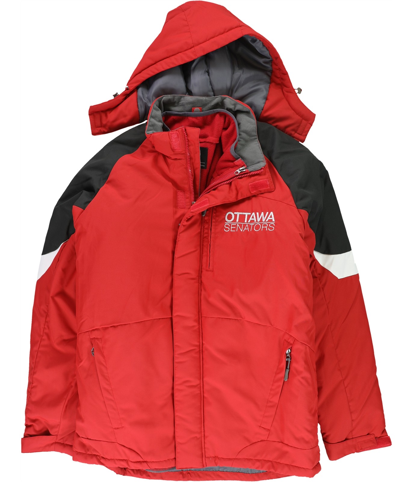 G-III Sports Mens Ottawa Senators Coat, Red, Medium
