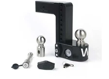 Weigh Safe WS8-2.5-KA-CER-BLA 8" Drop Hitch w/2.5" Shank 8K/14.5K GTWR Cerakote