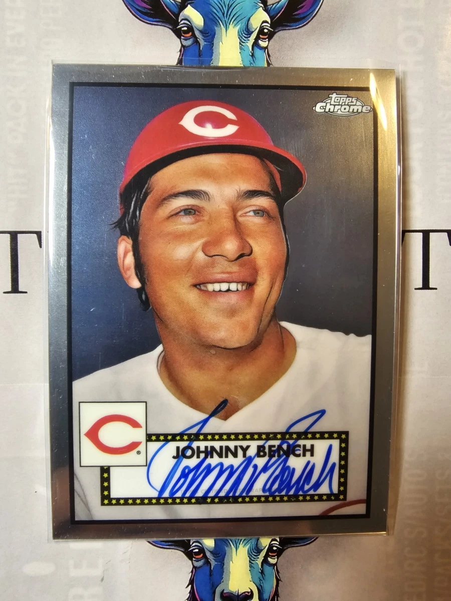 Major Leagues Baseball MLB) (Johnny Bench Autographed Sports