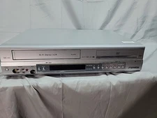 Sansui VRDVD4005 VHS Hi-Fi DVD Recorder Player VCR Combo Dolby TESTED NO REMOTE