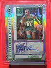 2023-24 Panini Phoenix Paul Pressey Silver Prizm Auto #PA-PPR Milwaukee Bucks