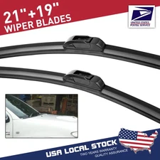 2Pcs Front 21" & 19" Windshield Wiper Blades for Honda Civic 2001-2005 Prelude
