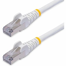 StarTech 6ft White CAT8 Ethernet Cable, Snagless RJ45 NLWH-6F-CAT8-PATCH