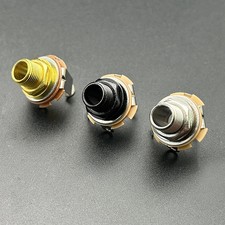 50 1/4" mono input jack plugs for bass guitar pickups
