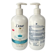 $Dove Care & Protect Hand Wash (13.5oz/400ml/AntiBacterial) Lot Of 2, As Seen