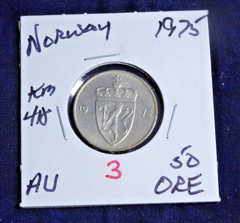 1975年 ノルウェー 硬貨セット COINS OF NORWAY 【公式WEBショップ】