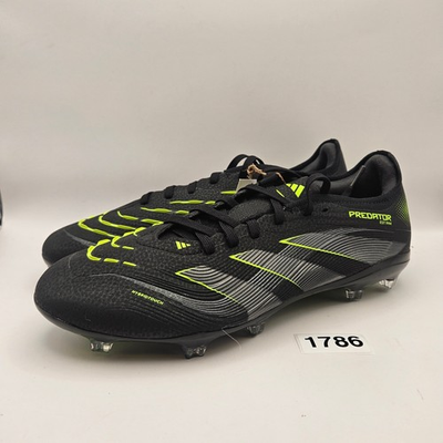 #ad #ad ADIDAS MEN#x27;S 9.5 PREDATOR PRO FG SOCCER CLEATS BLACK JI1197 RARE NWOB $99.97