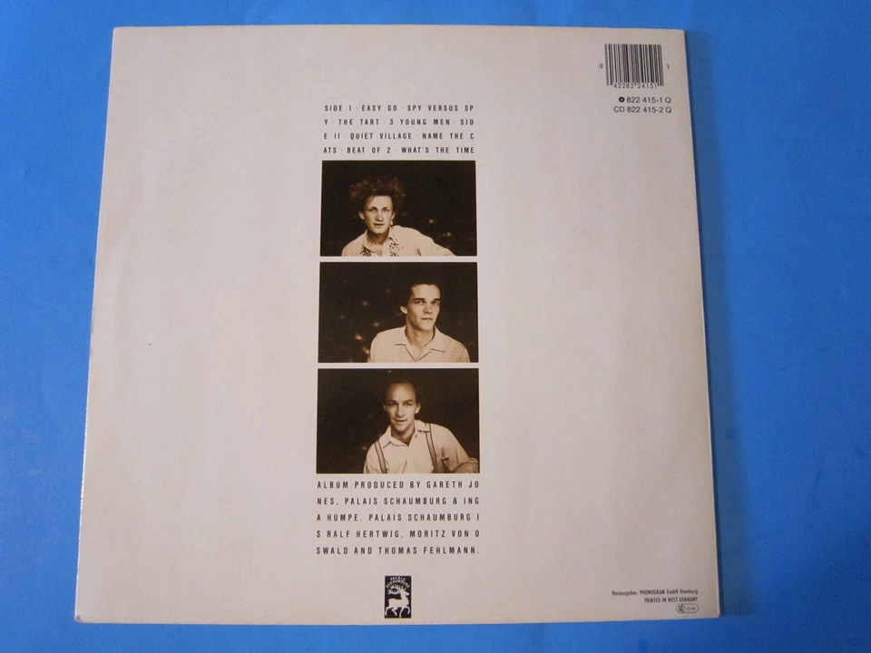 Album Vinyle : Palais Schaumburg " Parlez-Vous ?" 1984 Rare Allemand Importation - Photo 2/4